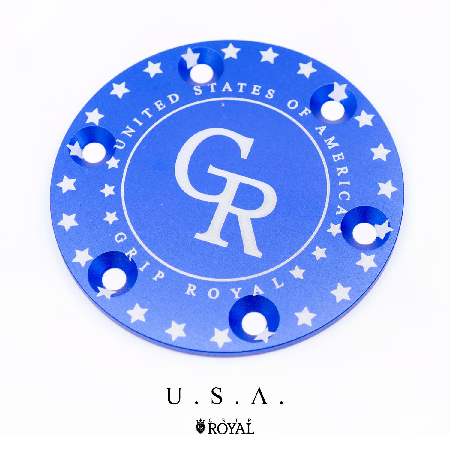 Horn Delete Plate Kit - Blue