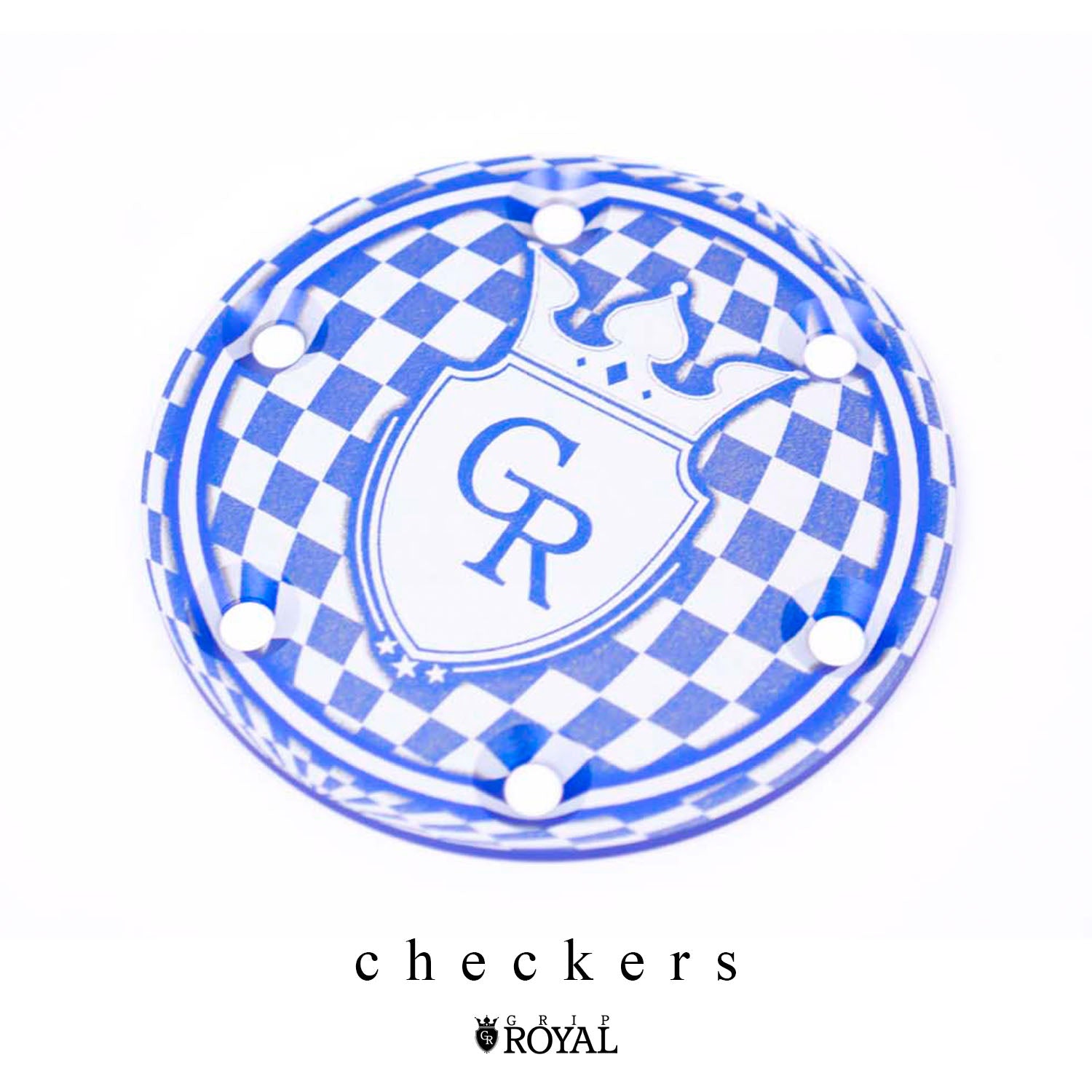 Horn Delete Plate Kit - Blue