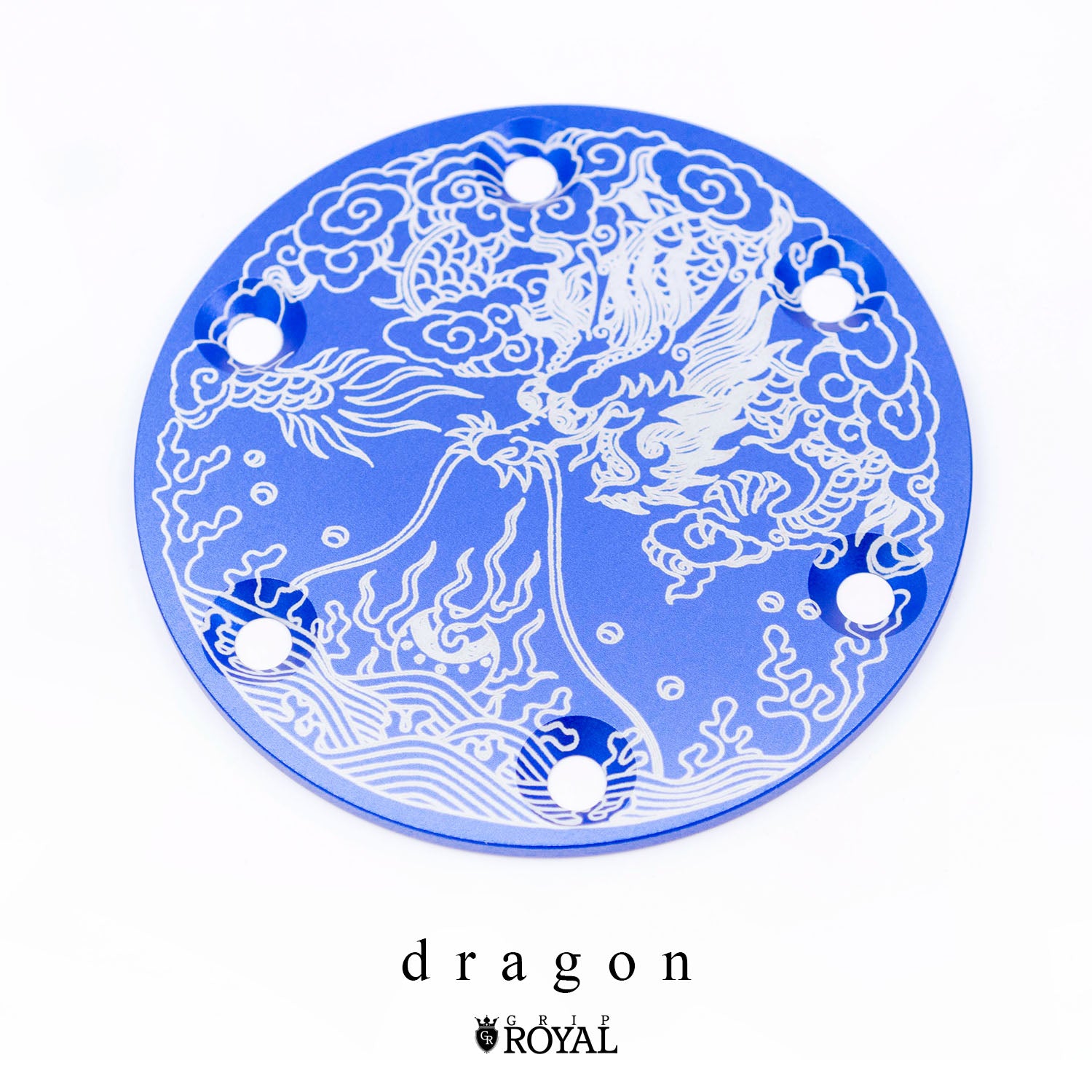 Horn Delete Plate Kit - Blue