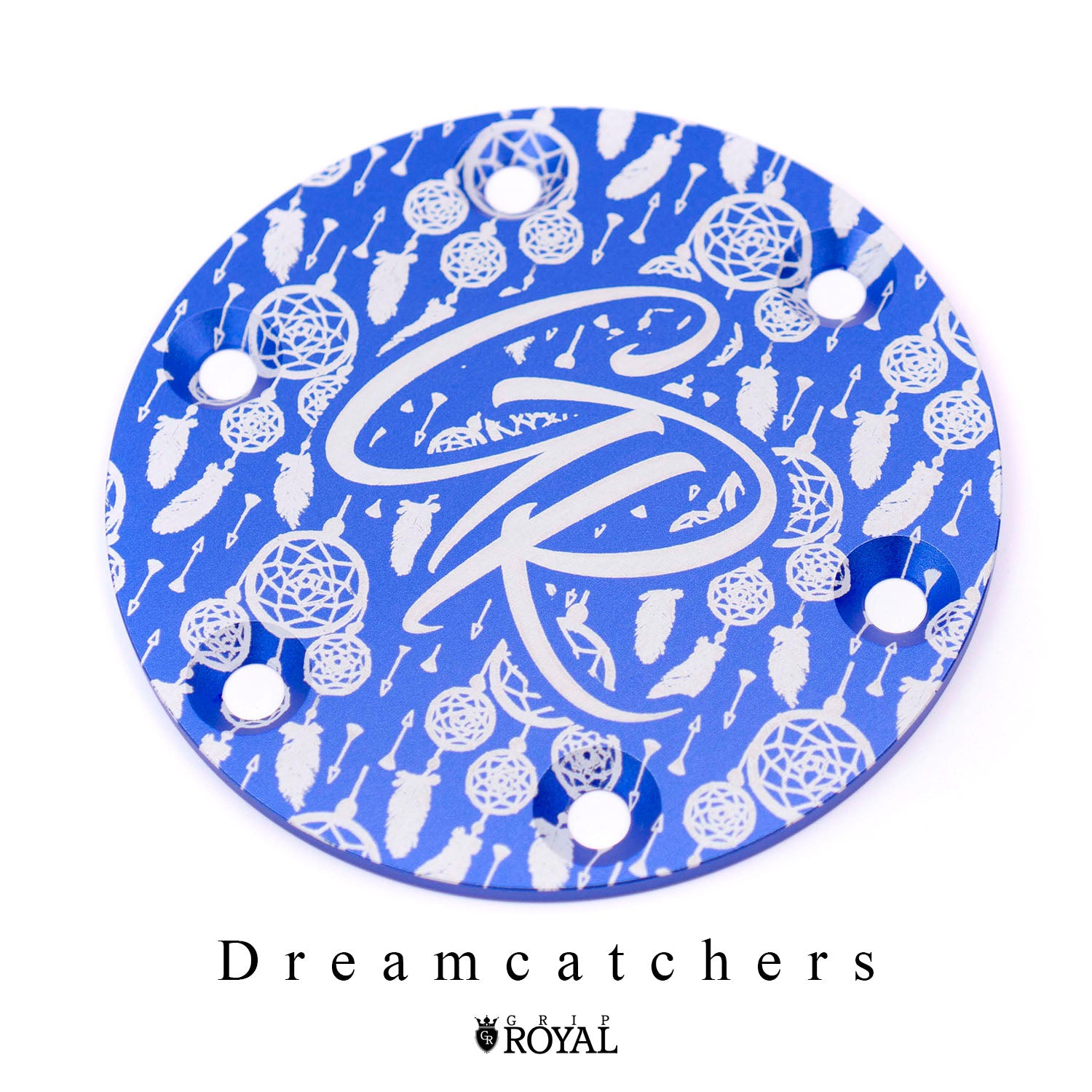 Horn Delete Plate Kit - Blue