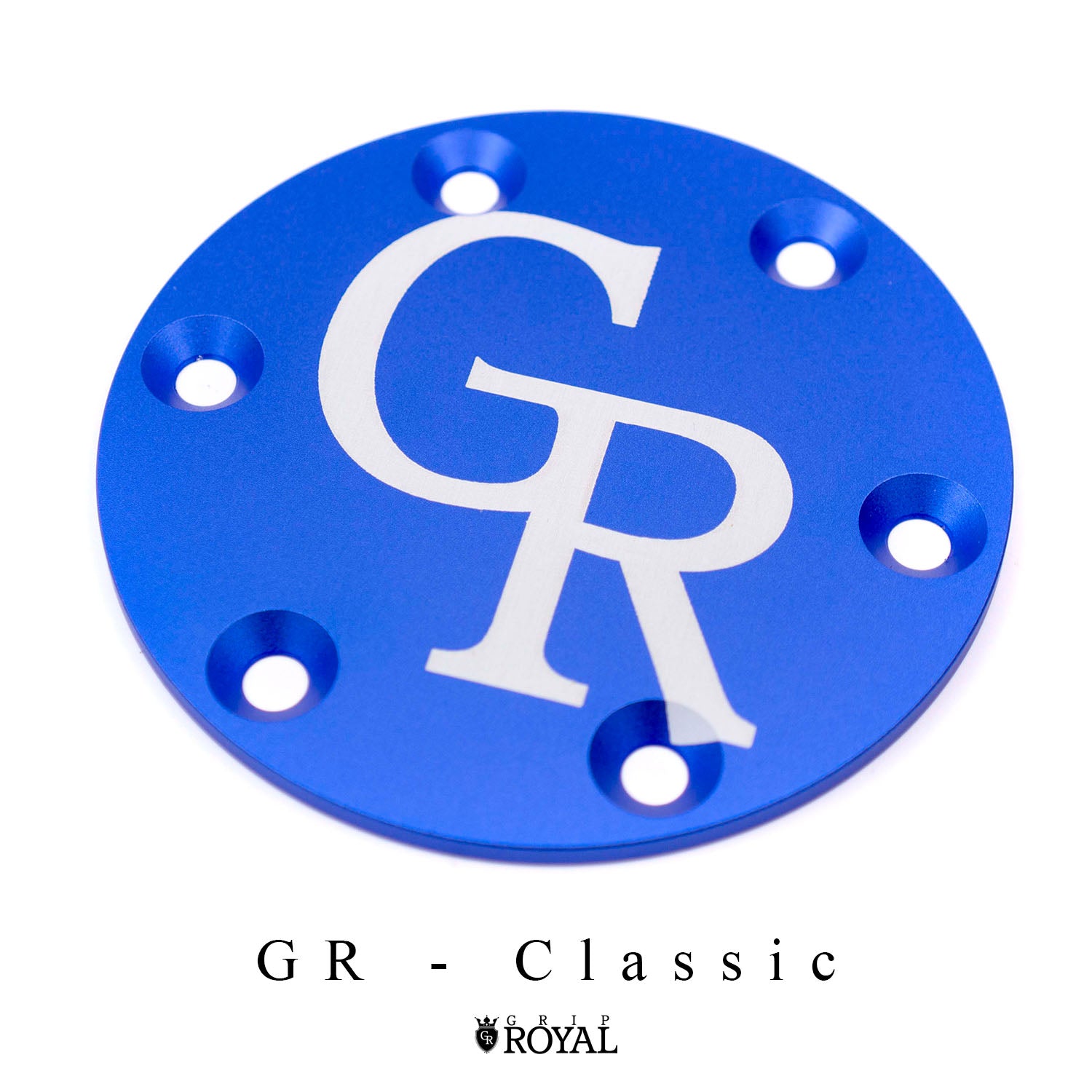 Horn Delete Plate Kit - Blue