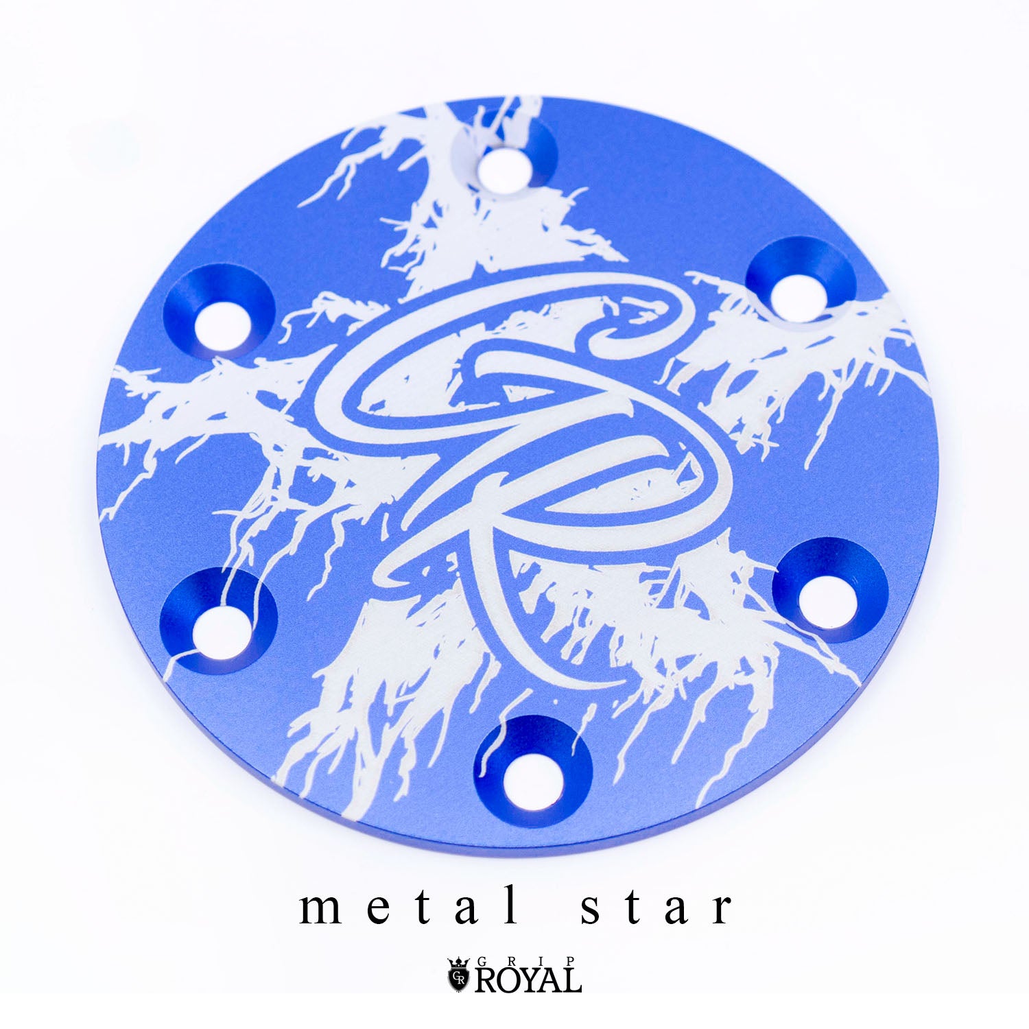 Horn Delete Plate Kit - Blue