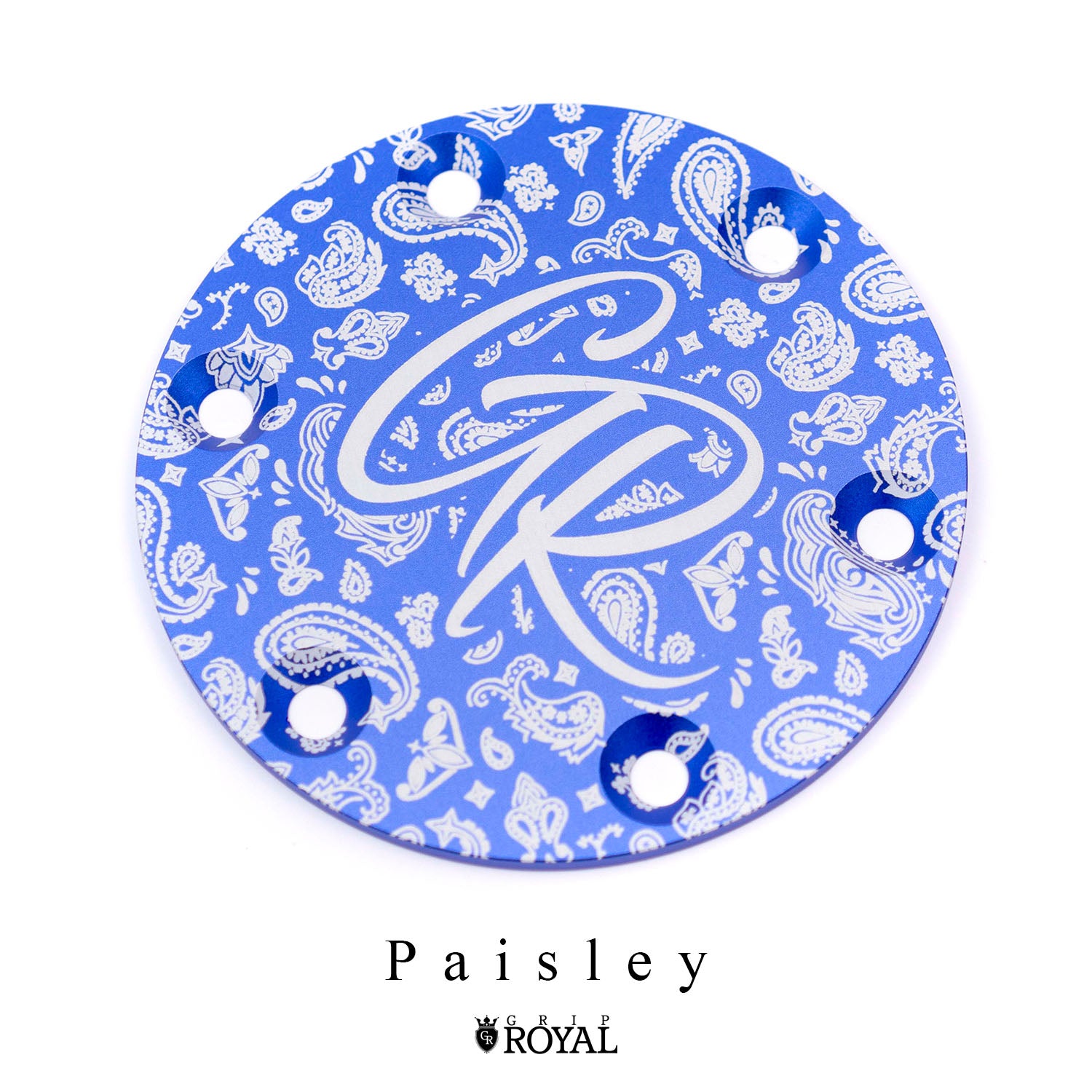 Horn Delete Plate Kit - Blue