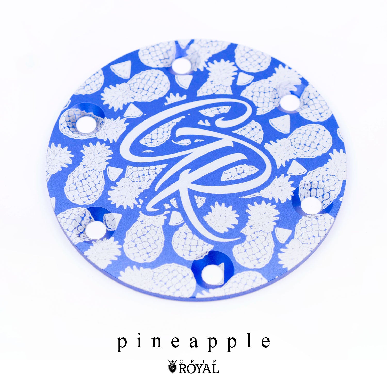 Horn Delete Plate Kit - Blue