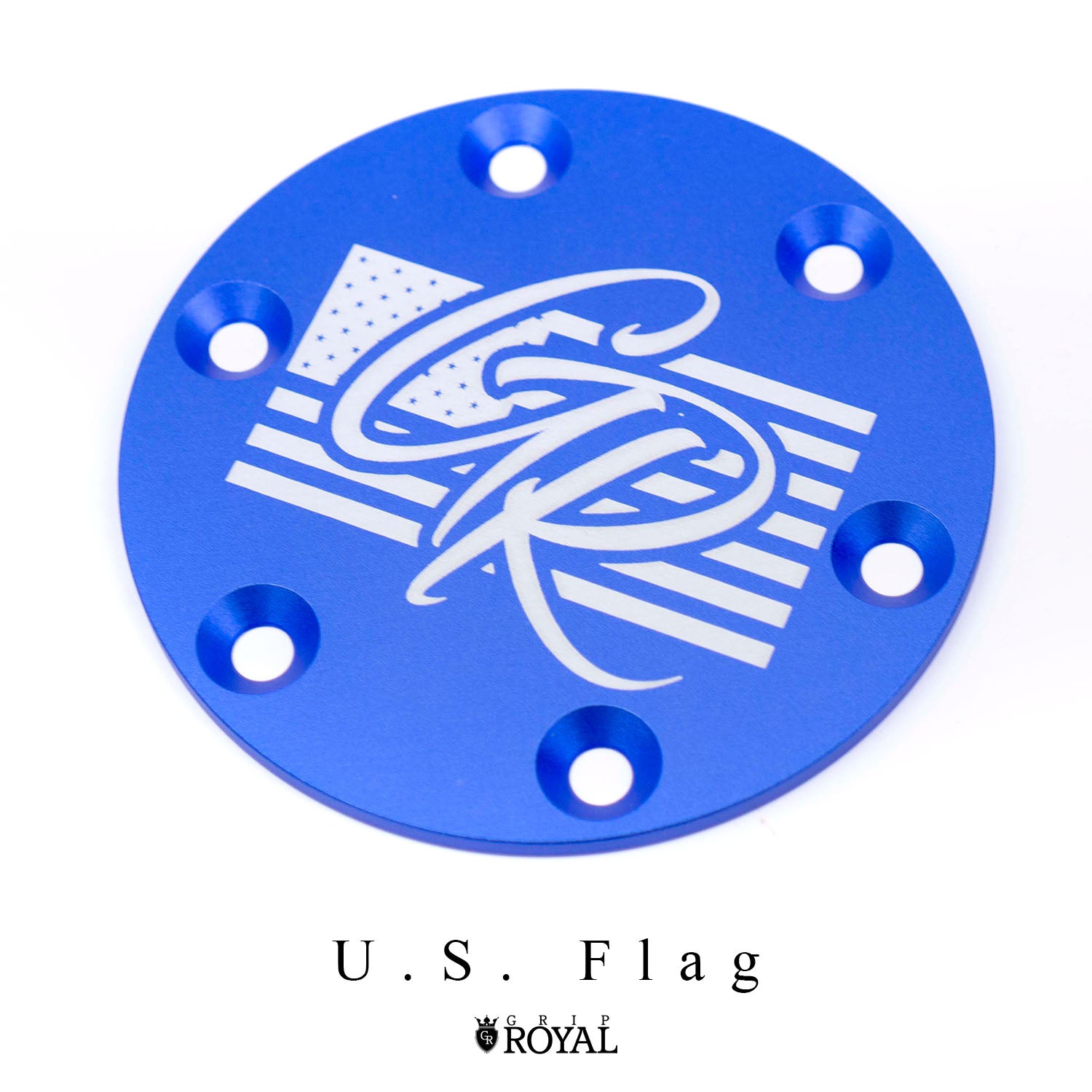 Horn Delete Plate Kit - Blue