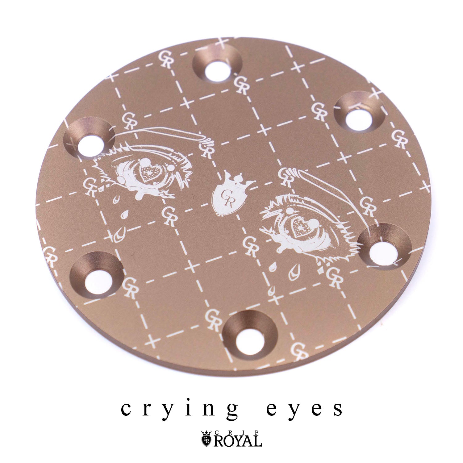 Horn Delete Plate Kit - Brown