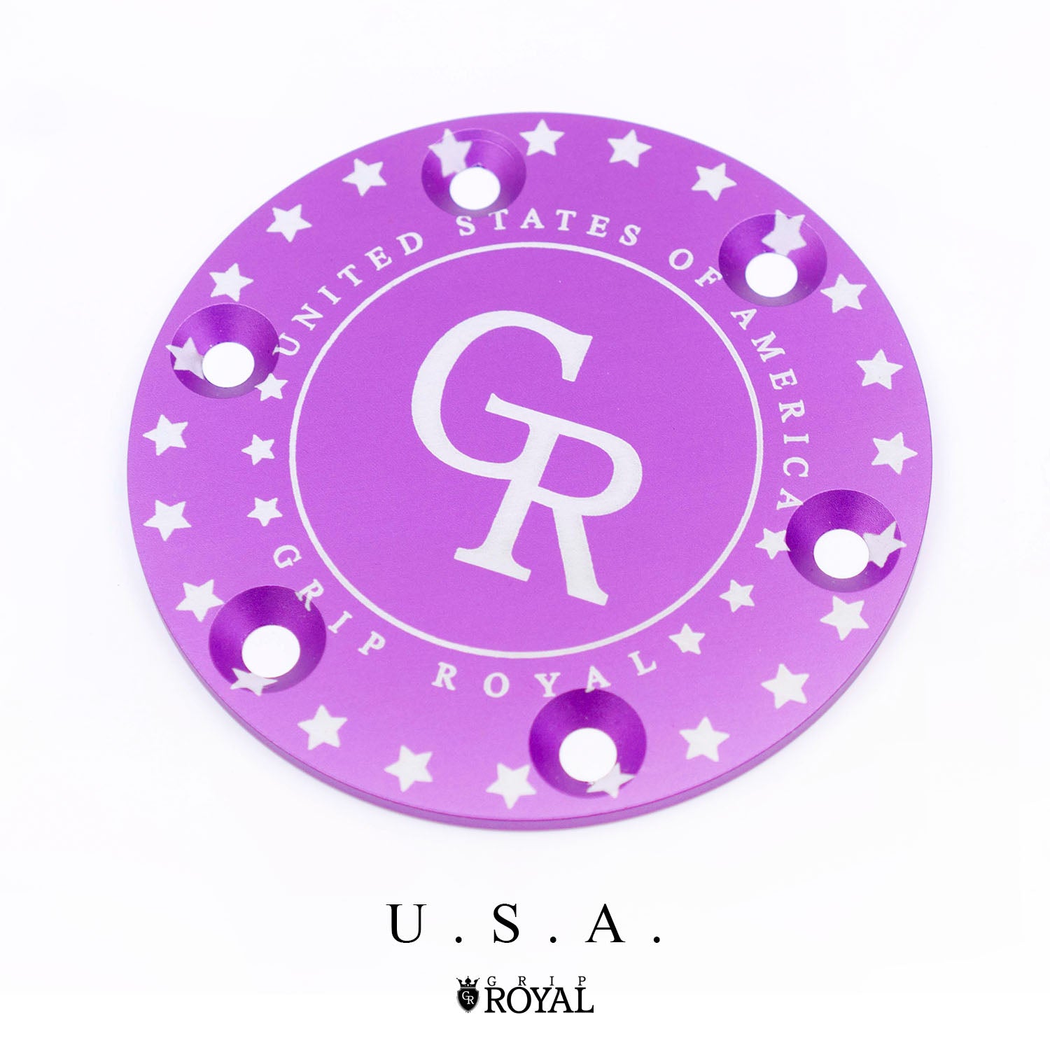 Horn Delete Plate Kit - Purple