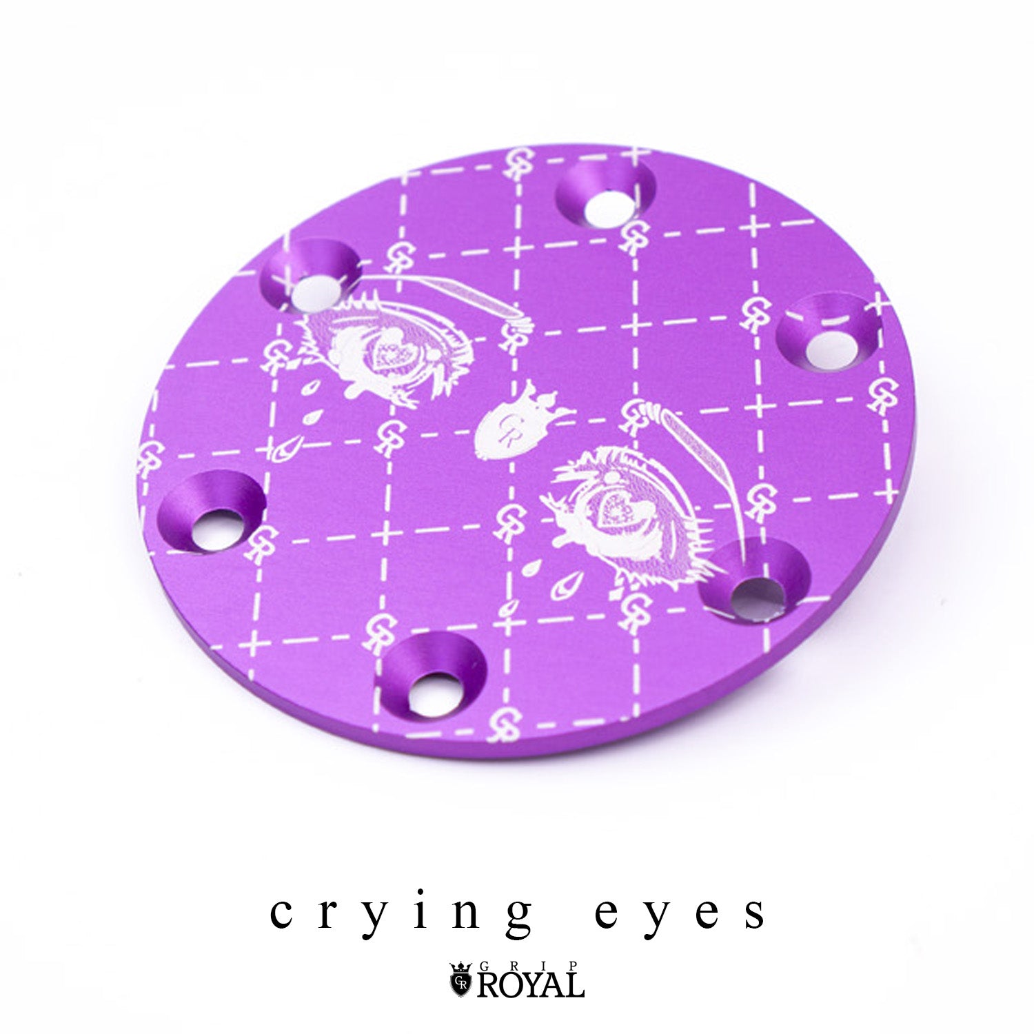 Horn Delete Plate Kit - Purple