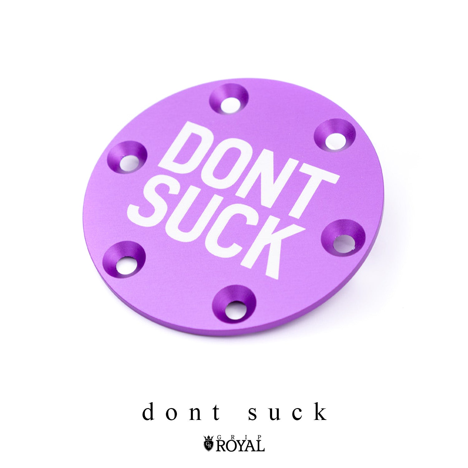 Horn Delete Plate Kit - Purple
