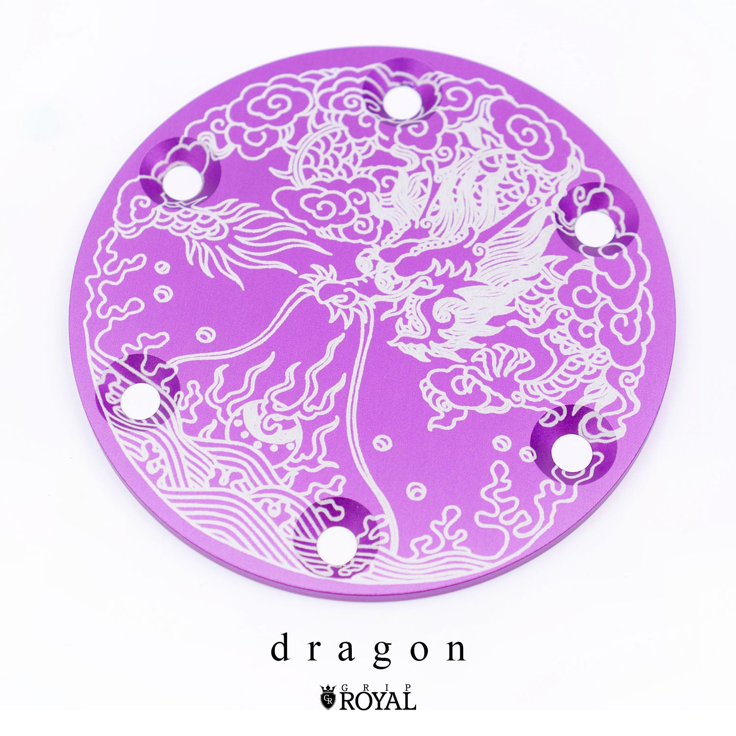 Horn Delete Plate Kit - Purple