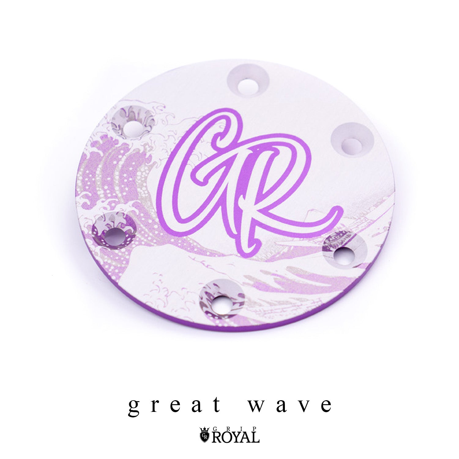 Horn Delete Plate Kit - Purple