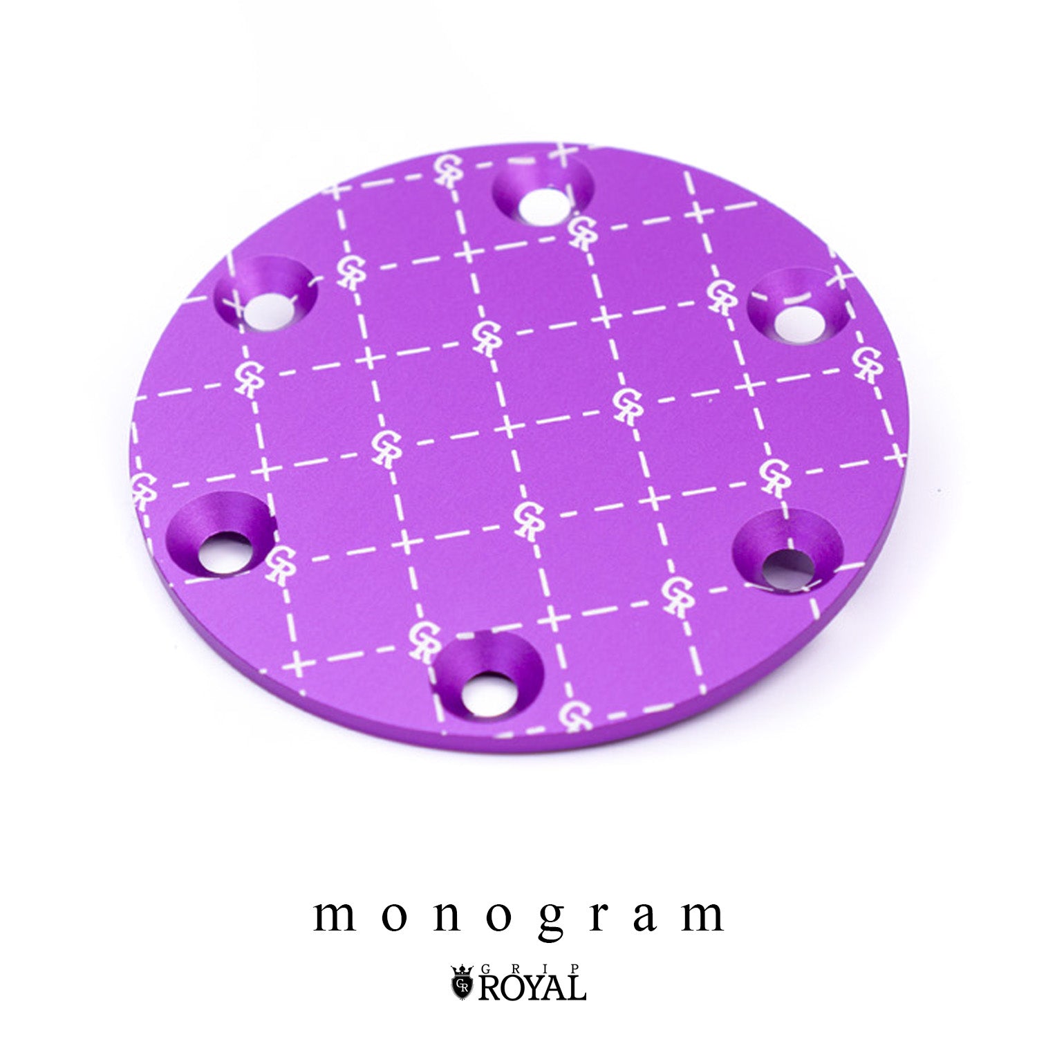 Horn Delete Plate Kit - Purple