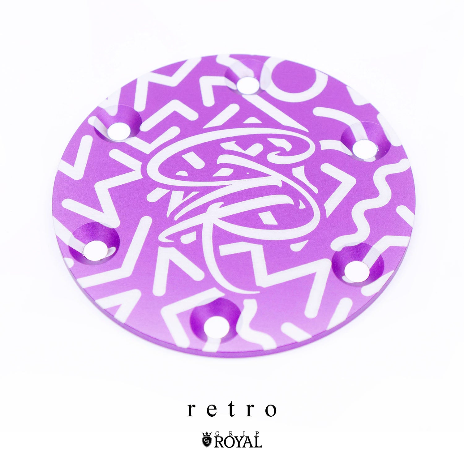 Horn Delete Plate Kit - Purple