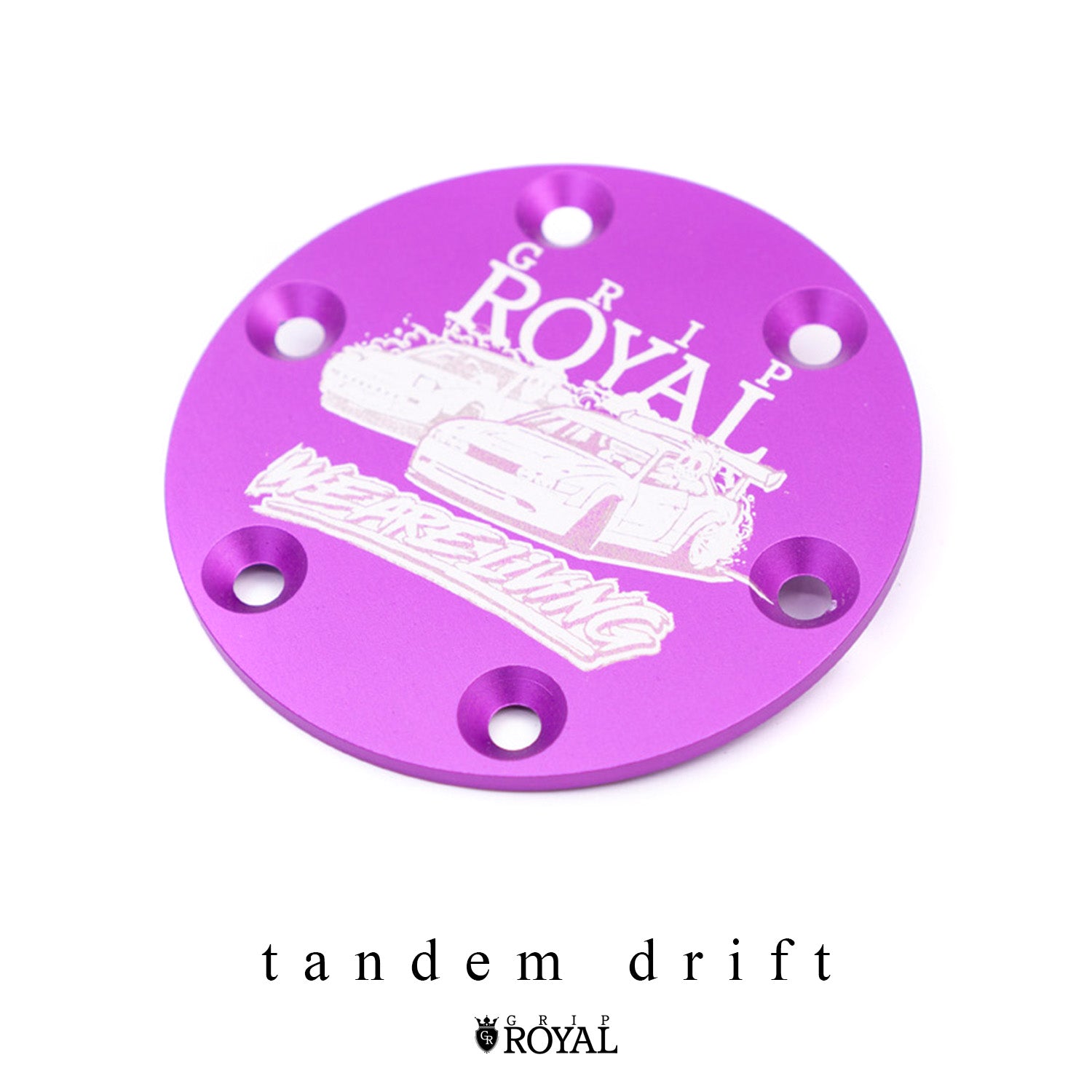 Horn Delete Plate Kit - Purple