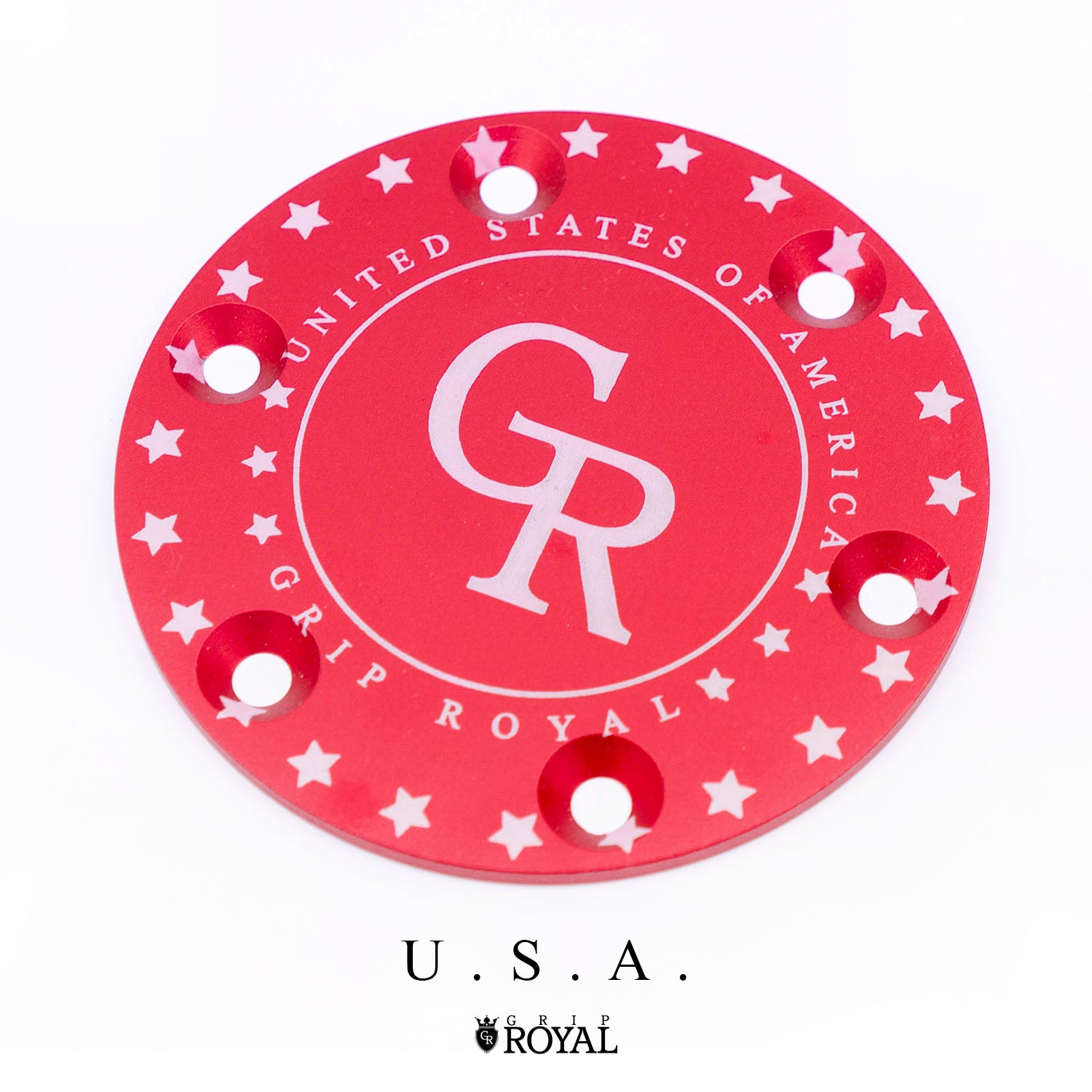 Horn Delete Plate Kit - Red