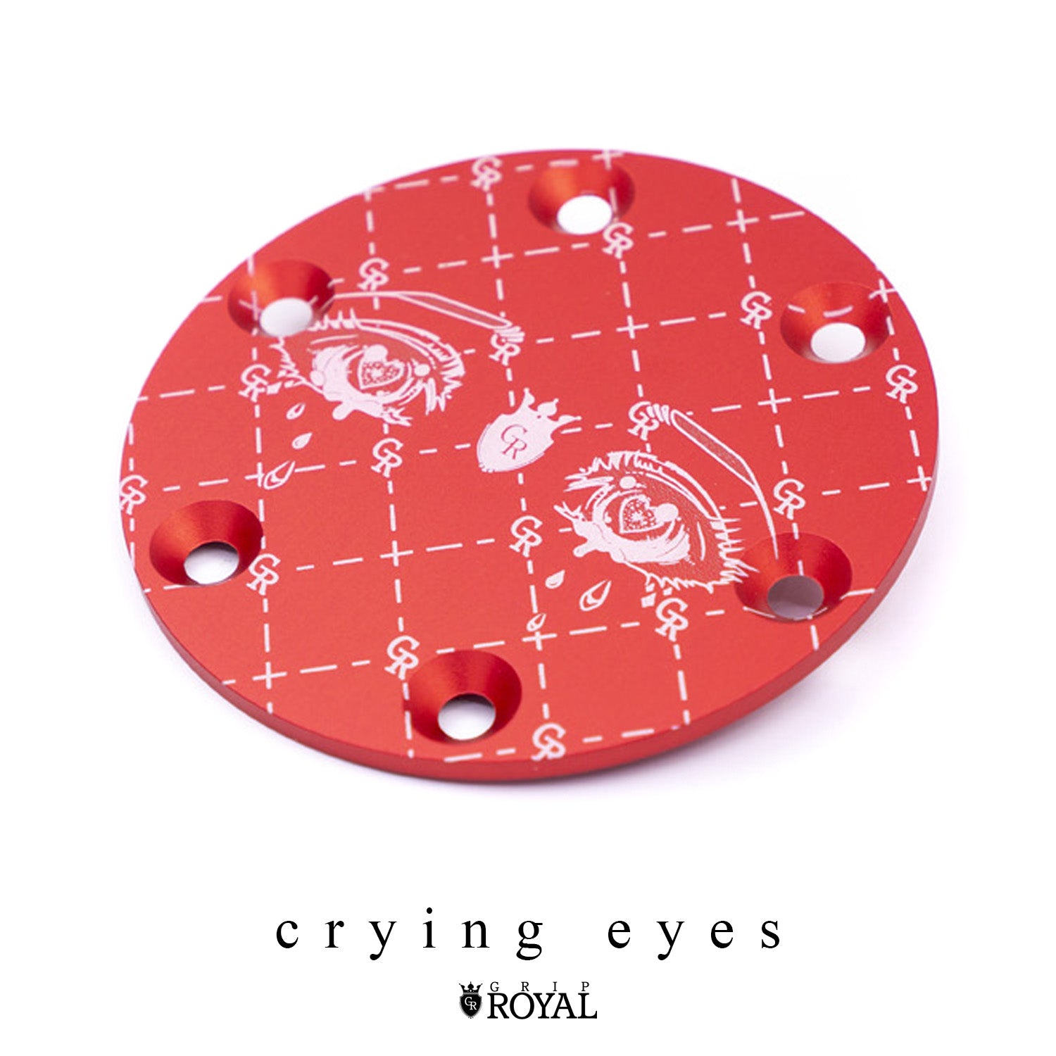 Horn Delete Plate Kit - Red