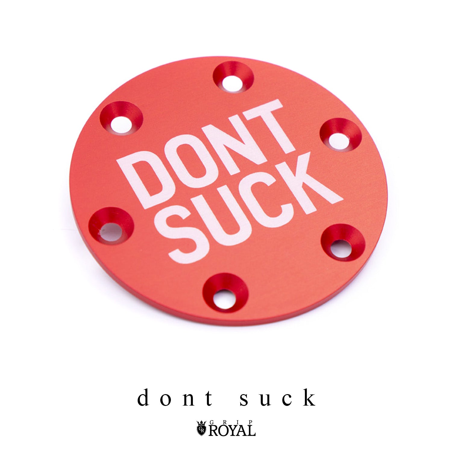 Horn Delete Plate Kit - Red