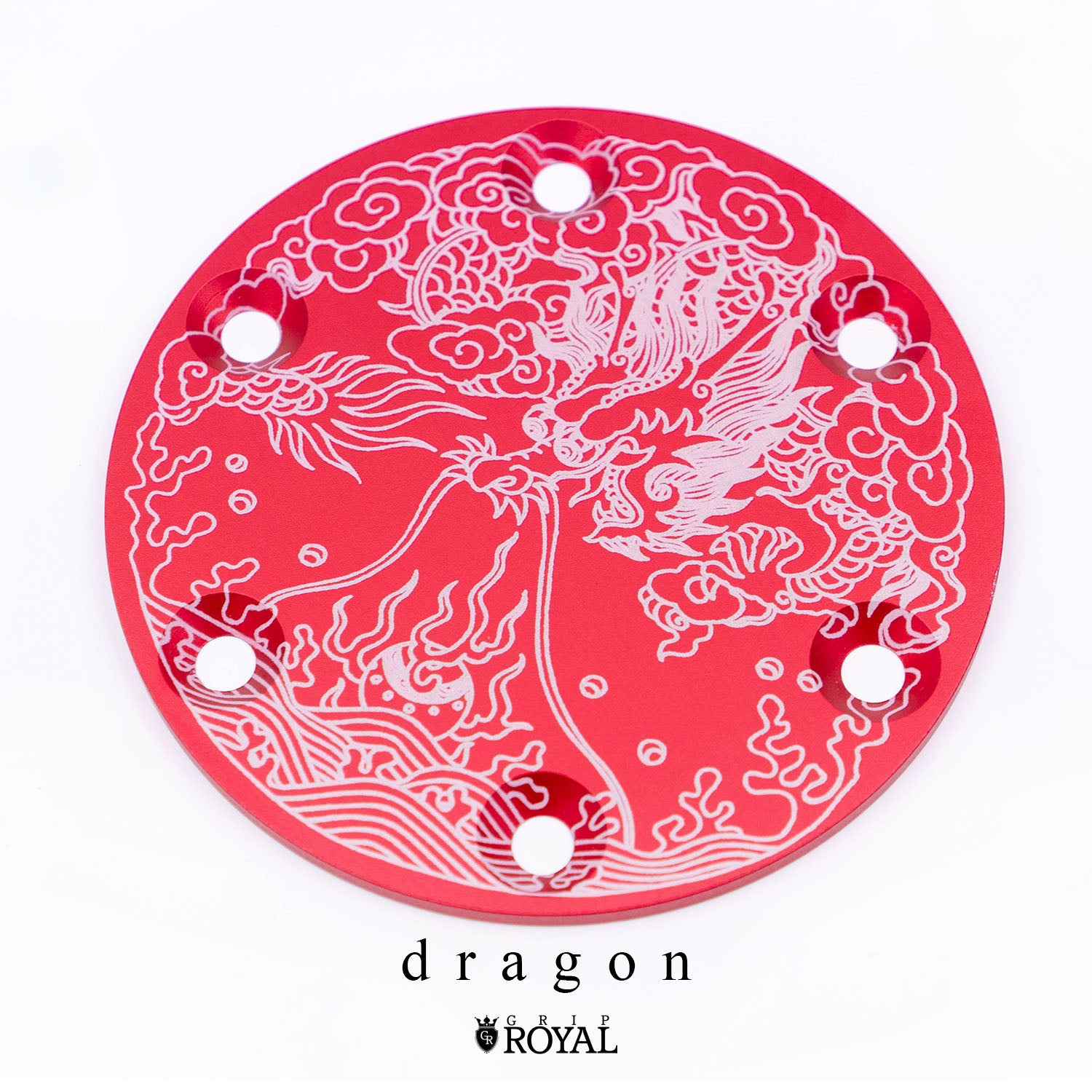 Horn Delete Plate Kit - Red