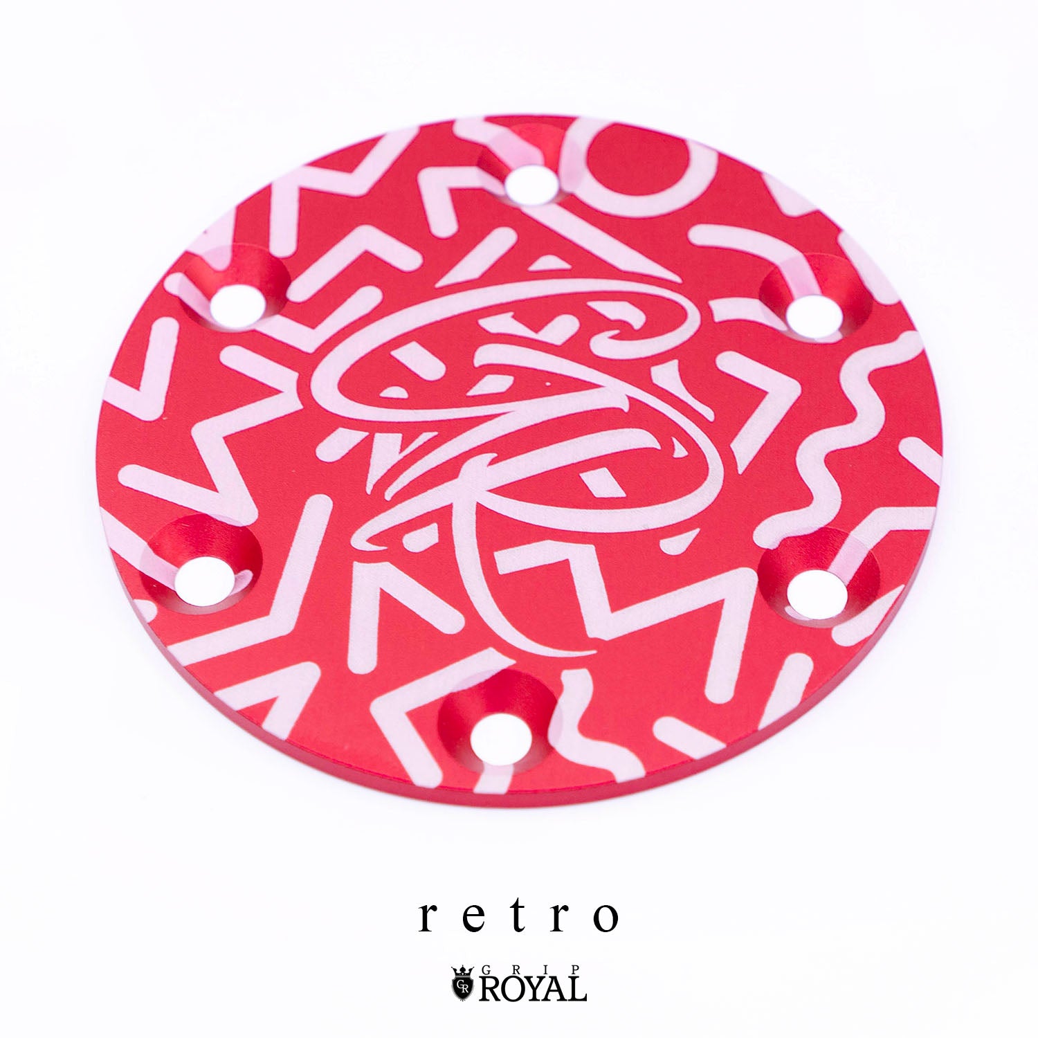 Horn Delete Plate Kit - Red