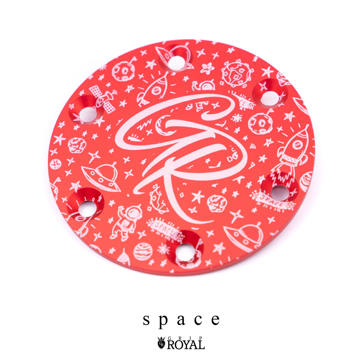 Horn Delete Plate Kit - Red