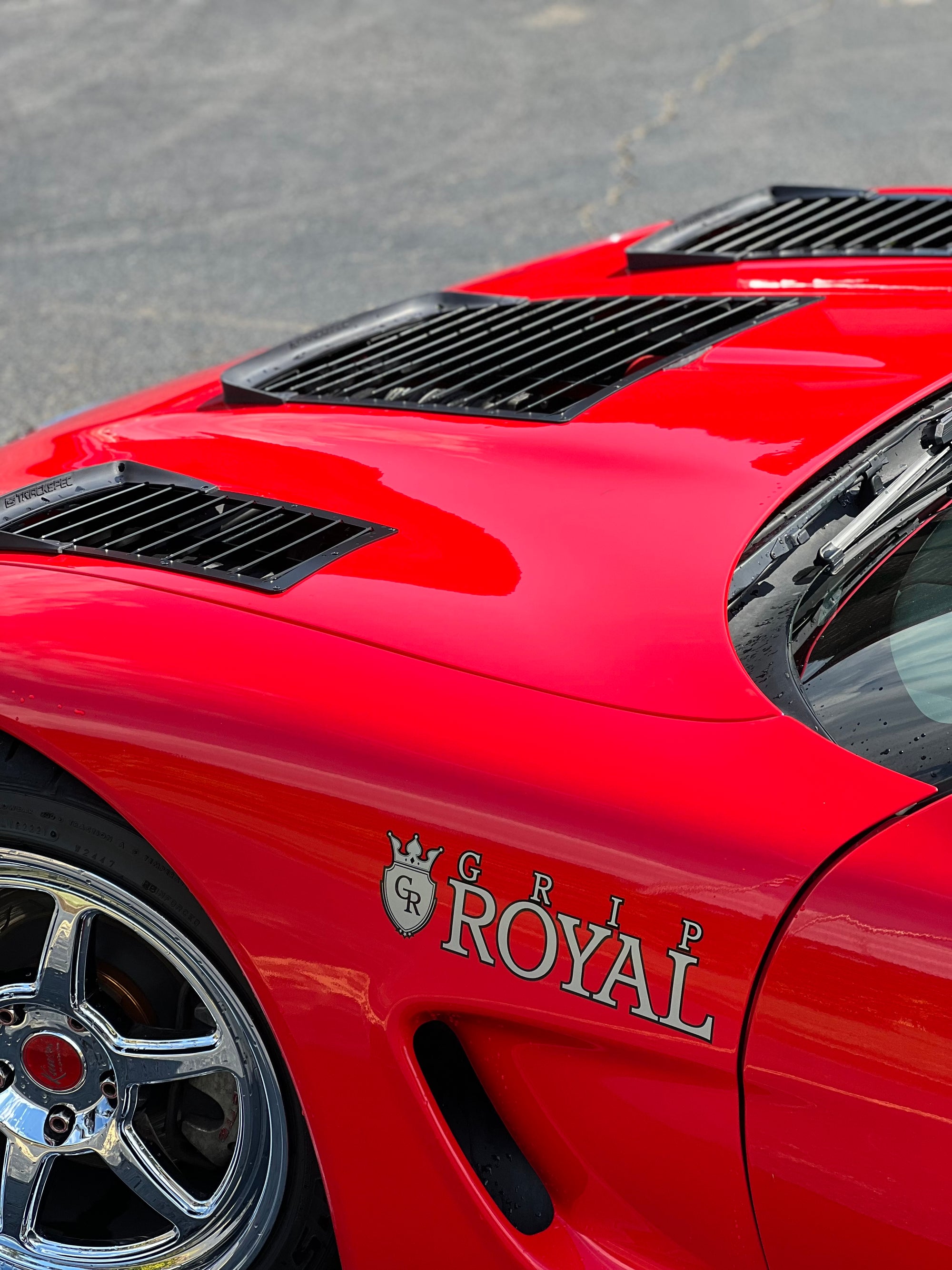 Sticker - 12" Paired Layered Logos