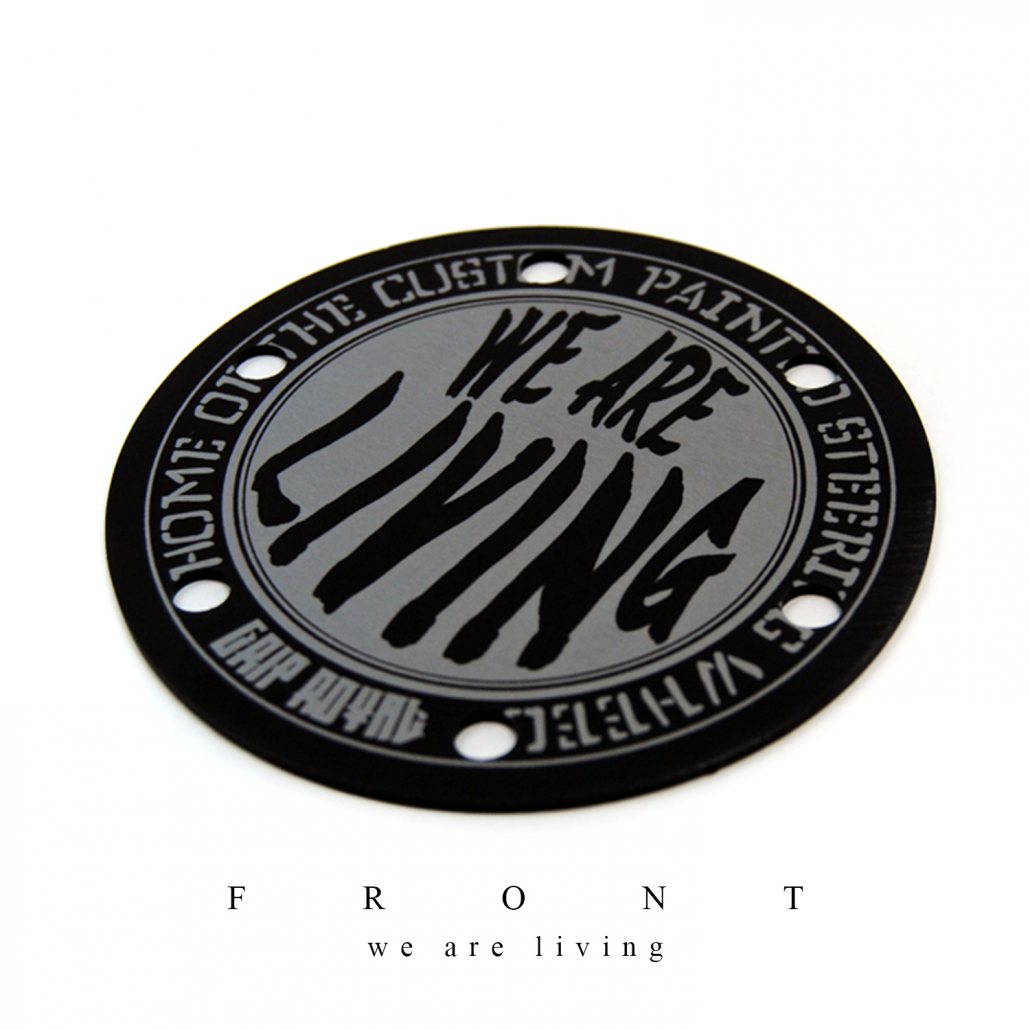 [CHOOSE YOUR DESIGN] *Old Style* Horn Delete Plate Kit - Black - Grip Royal