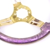 Rosé over Dragon Etch on Gold Spokes - 350mm - Image 7