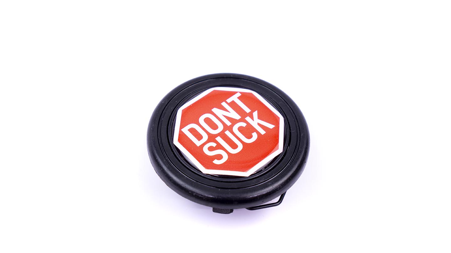 fake horn buttons - don't want real horn