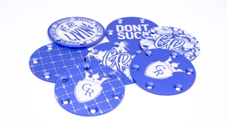 [CHOOSE YOUR DESIGN] Horn Delete Plate Kit - Blue - Image 20